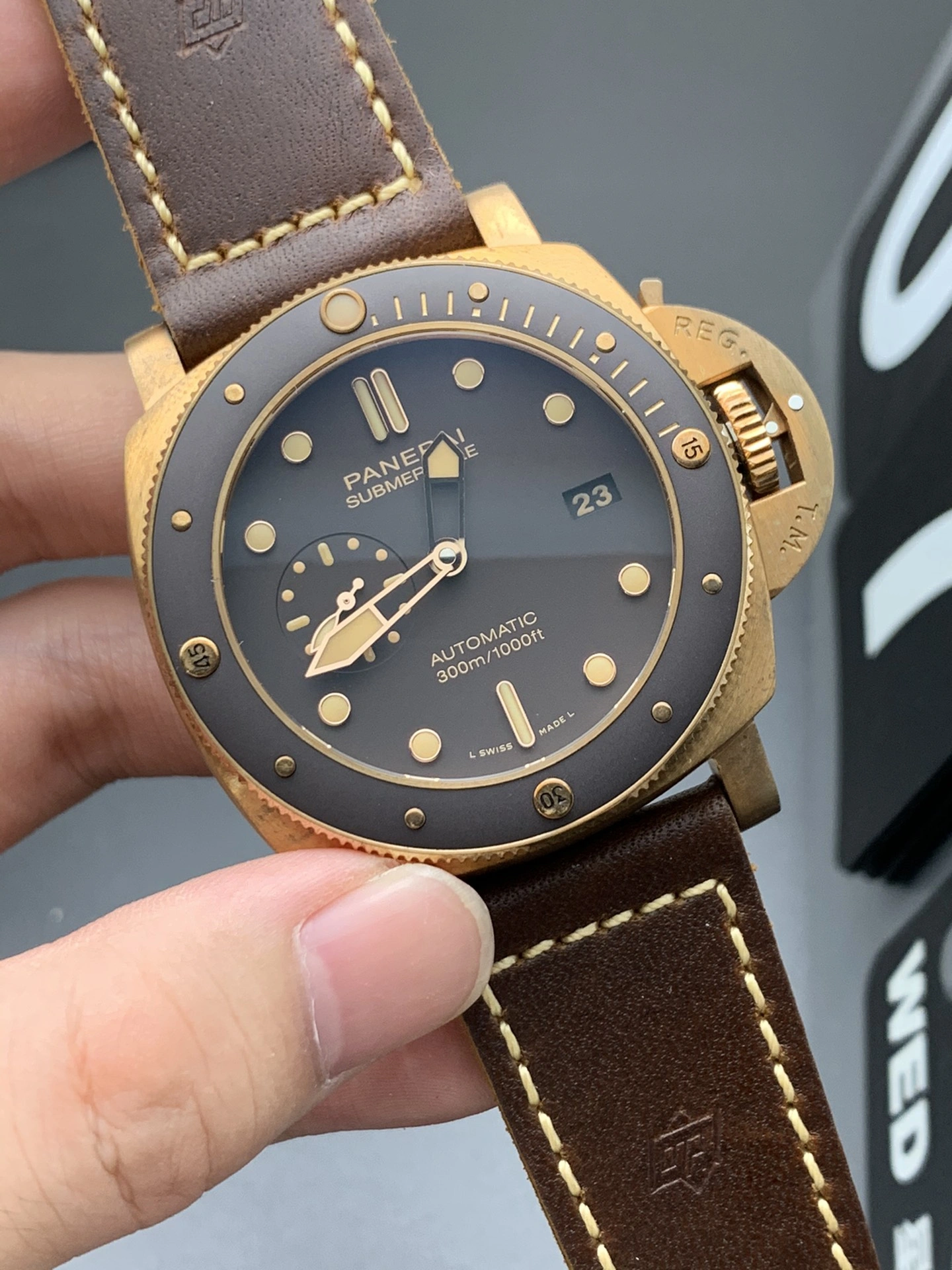 Youthful CBD Factory Panerai Submersible Bronzo 47mm PAM00968 1:1 Super Clone – DDP.9010 Movement 404